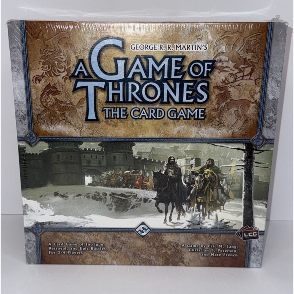 George R Martin's A Game of Thrones - The Card‎ Game Fantasy Flight New Sealed